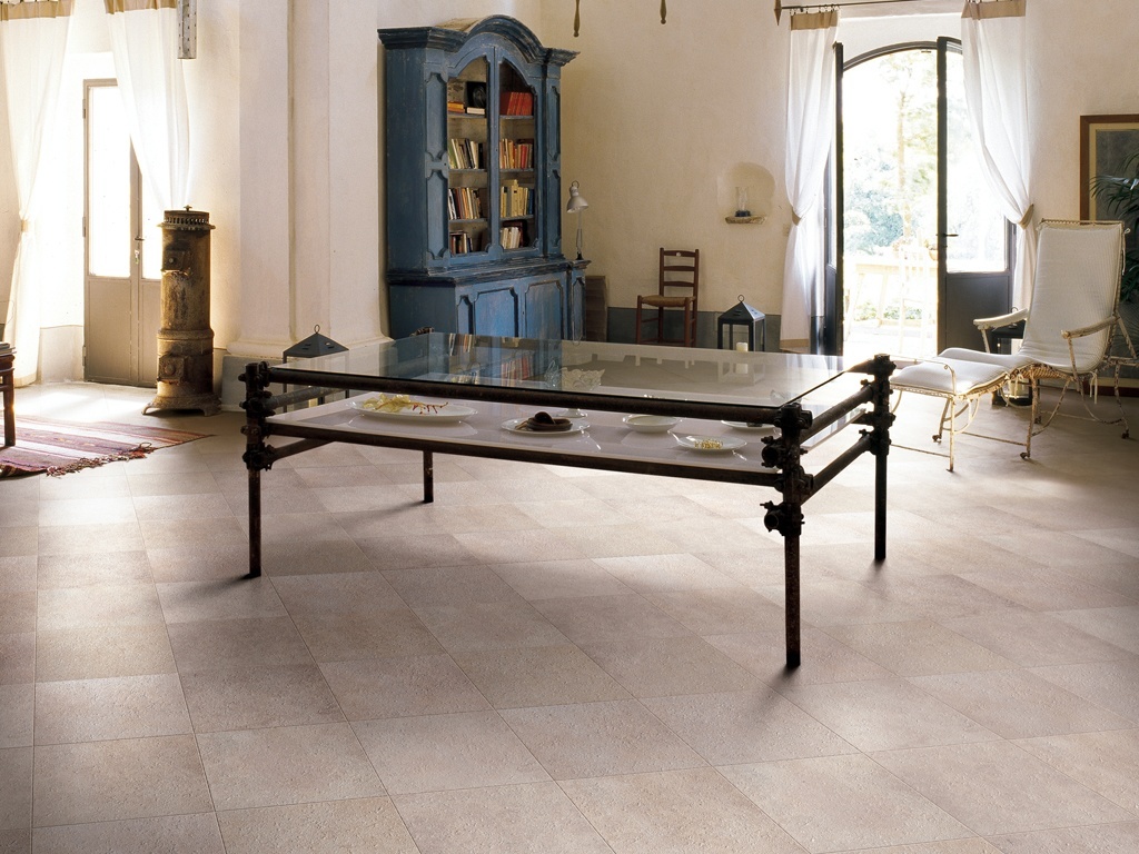 Piastrelle soggiorno: pavimenti in grès porcellanato Pavimenti salotto