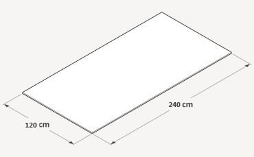 Piastrelle 120×278 cm